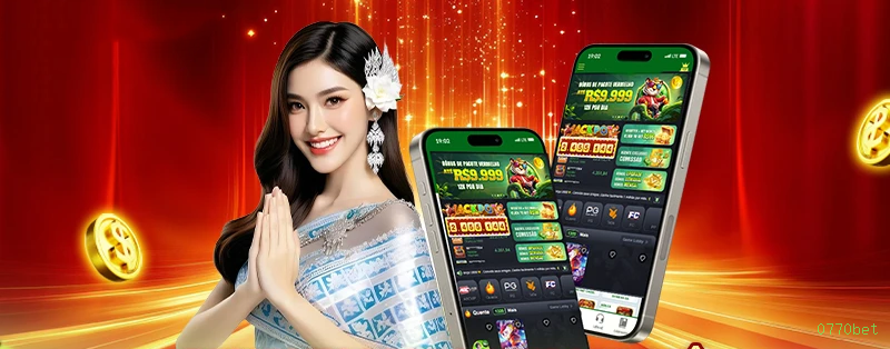 APK vs Site Mobile 0770bet